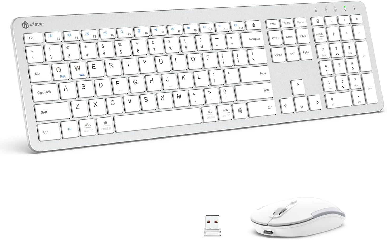 iClever GK08 Combo: Ergonomic, Quiet, Full Size