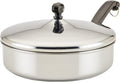 Farberware Classic Stainless Steel Fry Lid Saute Pan 2.75 Quart
