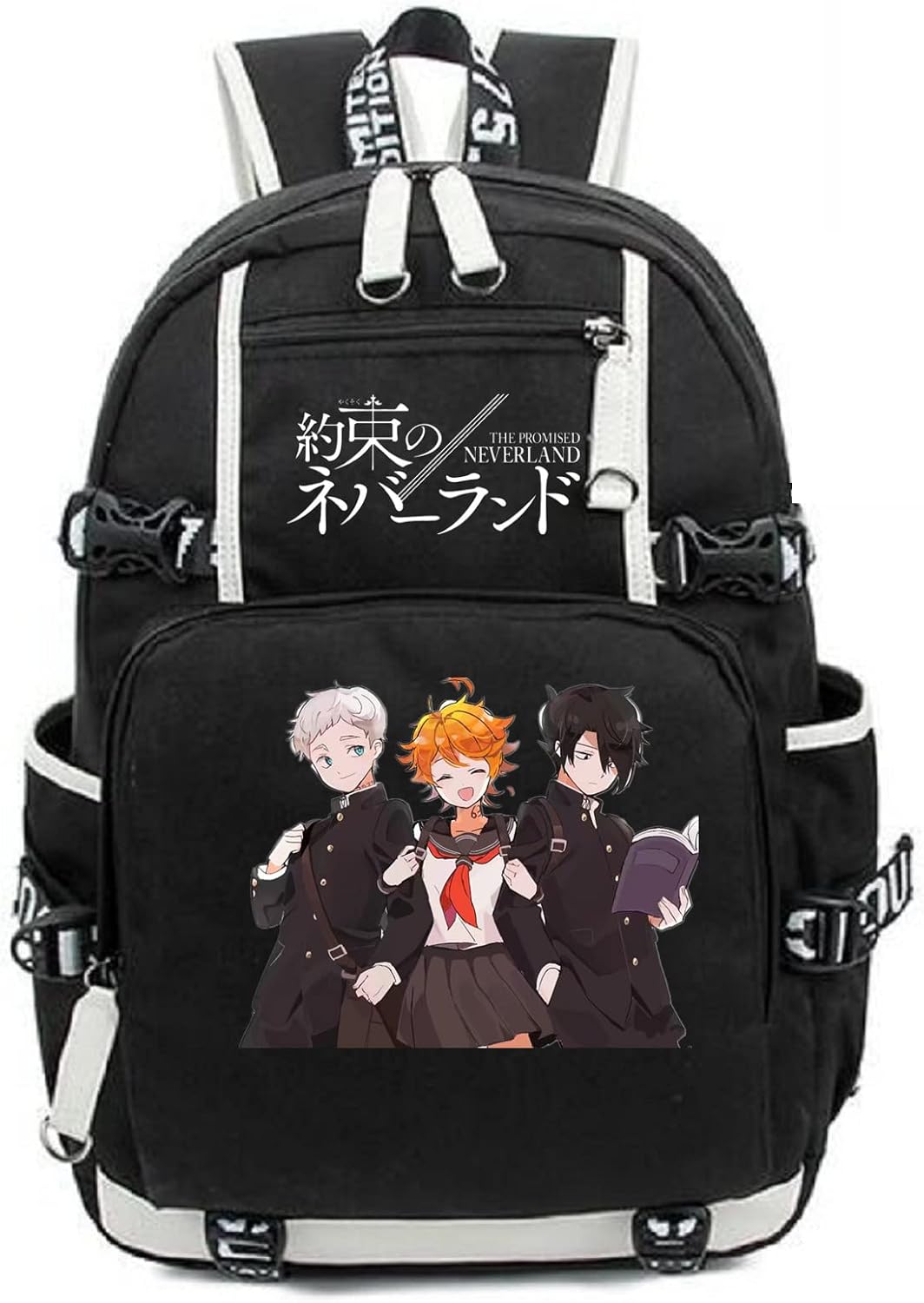 ISaikoy Anime The Promised Neverland Backpack for Fans