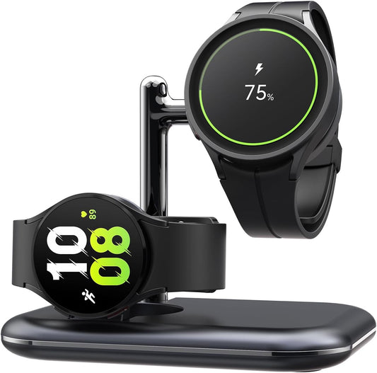 ANPULES Foldable Dual Charger Stand for Samsung Watch