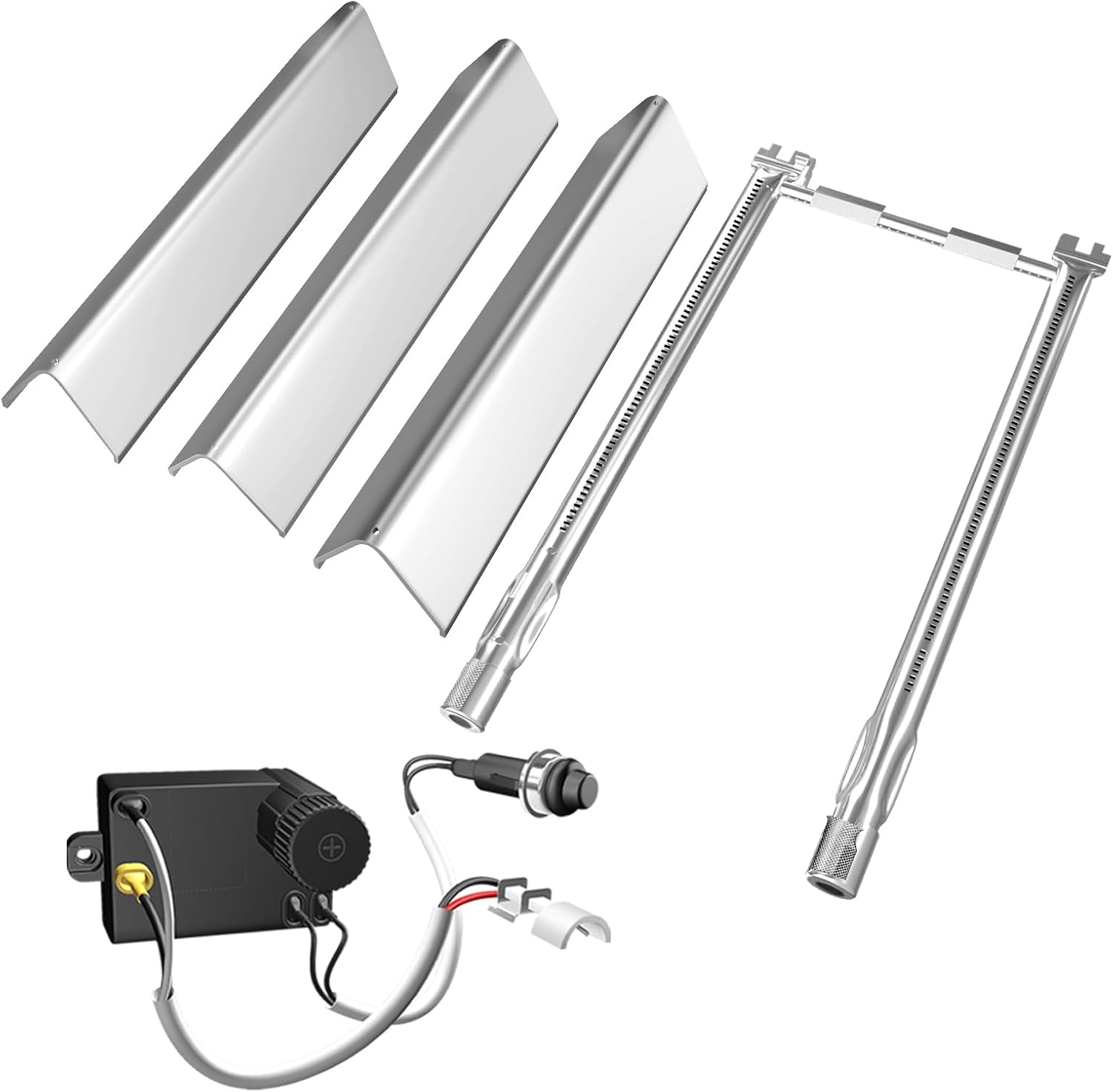 Hisencn 7635 Flavorizer Bars and 69785 Grill Burner Set
