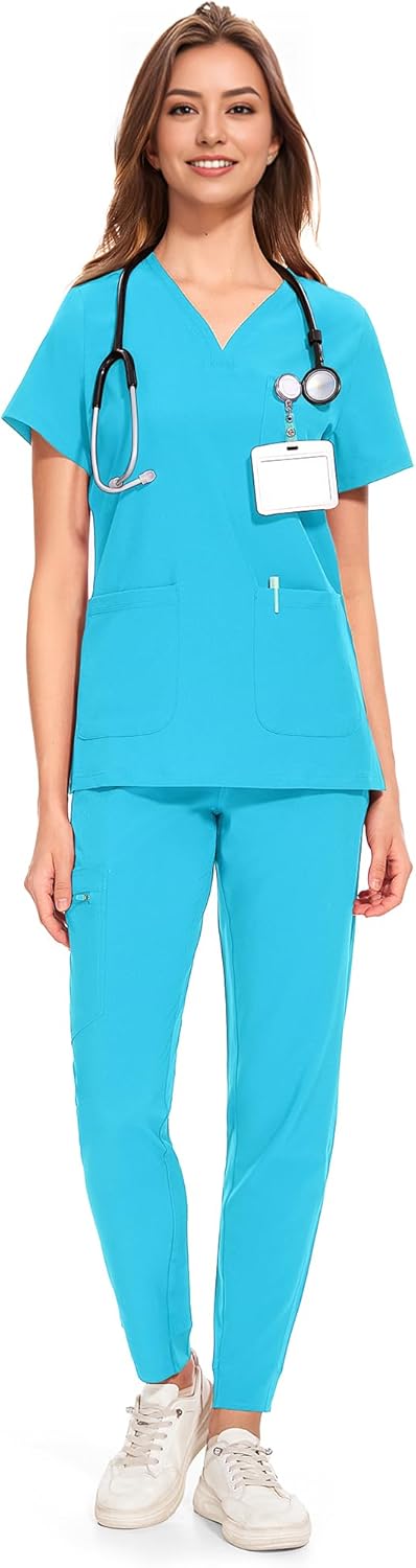 COZYFIT Medical Scrubs for Women - Stylish and Functional Set