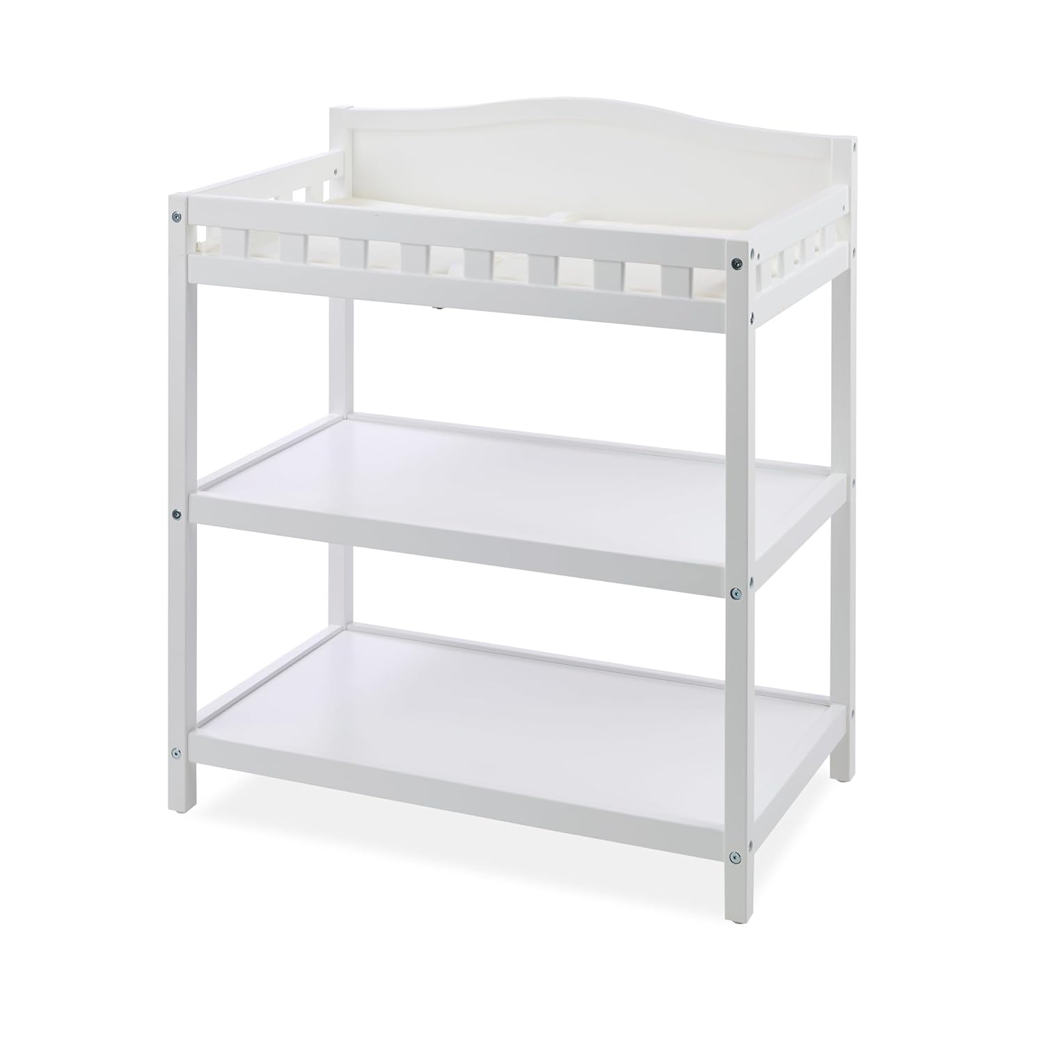 Badger Basket Baby Changing Table with Storage for Essentials