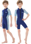 Goldfin Kids Wetsuit for Girls Boys, 2mm 3mm Shorty Neoprene
