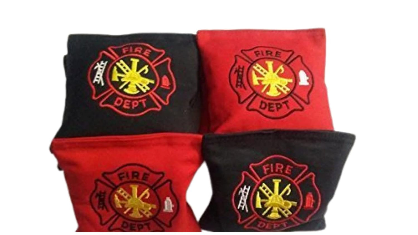 Fire Dept Fire Fighter Cornhole Bags for Ultimate Fun