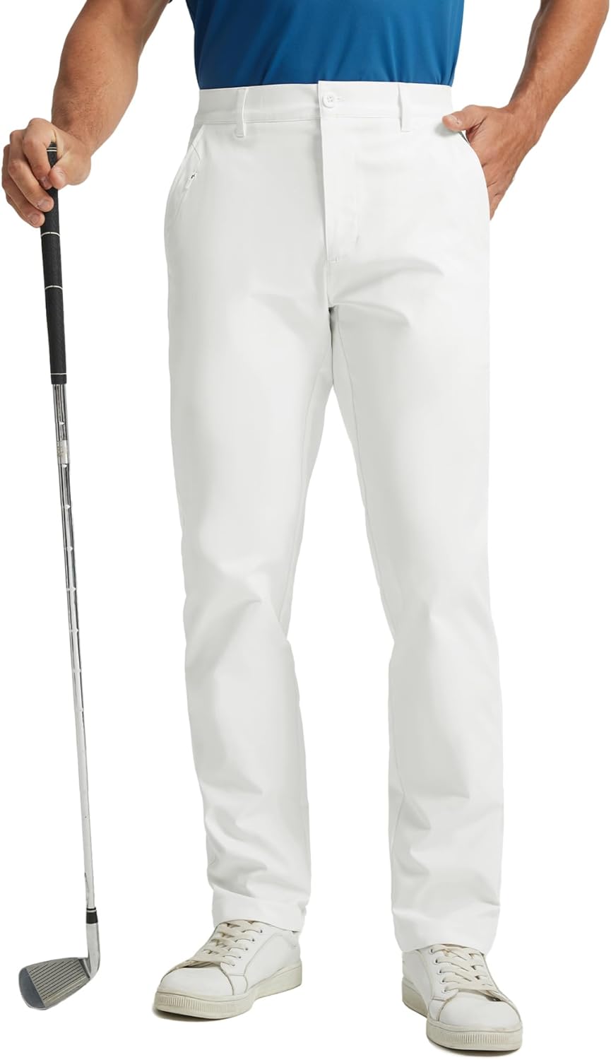 Rouen Golf Pants for Men - 8 Pockets Water Resistant Style