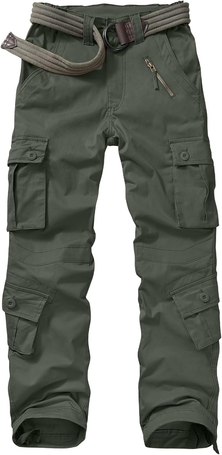 Womens Cargo Pants with Pockets for Tactical Outdoor Activities
