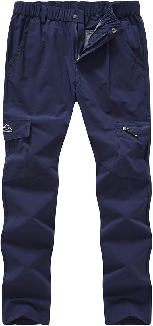 YSENTO Women's Hiking Pants Quick Drying Lightweight Cargo Style