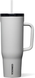 40 oz Corkcicle Cruiser Tumbler in River Rock - Keeps Drinks Cold