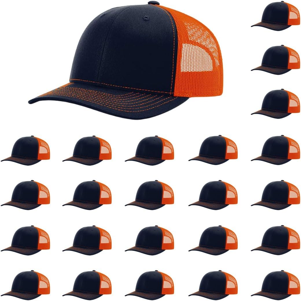 Richardson 112 Classic Six-Panel Adjustable Snapback Trucker Cap