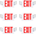 Emergency Exit Sign with Lights and Backup Battery - Commercial Grade