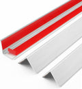 48 in Aluminum Wall Corner Protectors 10pcs - Wide Edge Safety