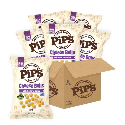 Heirloom White Cheddar Cheese Balls - Healthy Gluten Free Snack