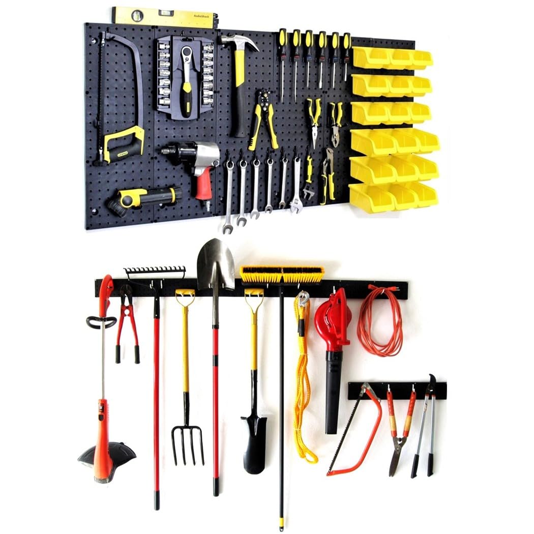 WallPeg Pegboard Wall Organizer for Garden Tools and Hand Tools