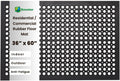Envelor Anti Fatigue Rubber Floor Mat for Home and Garage Use