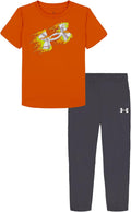 Under Armour Boys Hoodie Set - Lightweight Zip Up Joggers Set