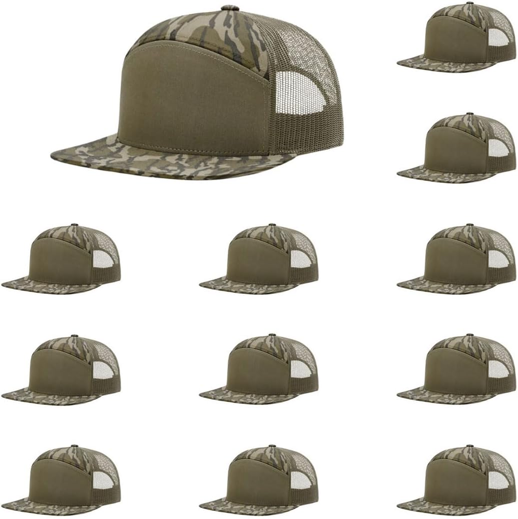 Richardson 168 Hi-Pro Snapback Trucker Cap for All-Day Comfort