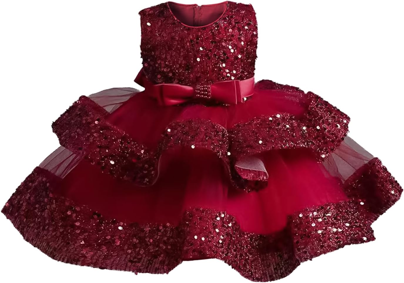 Miipat Baby Girl Pageant Dress for Weddings and Parties
