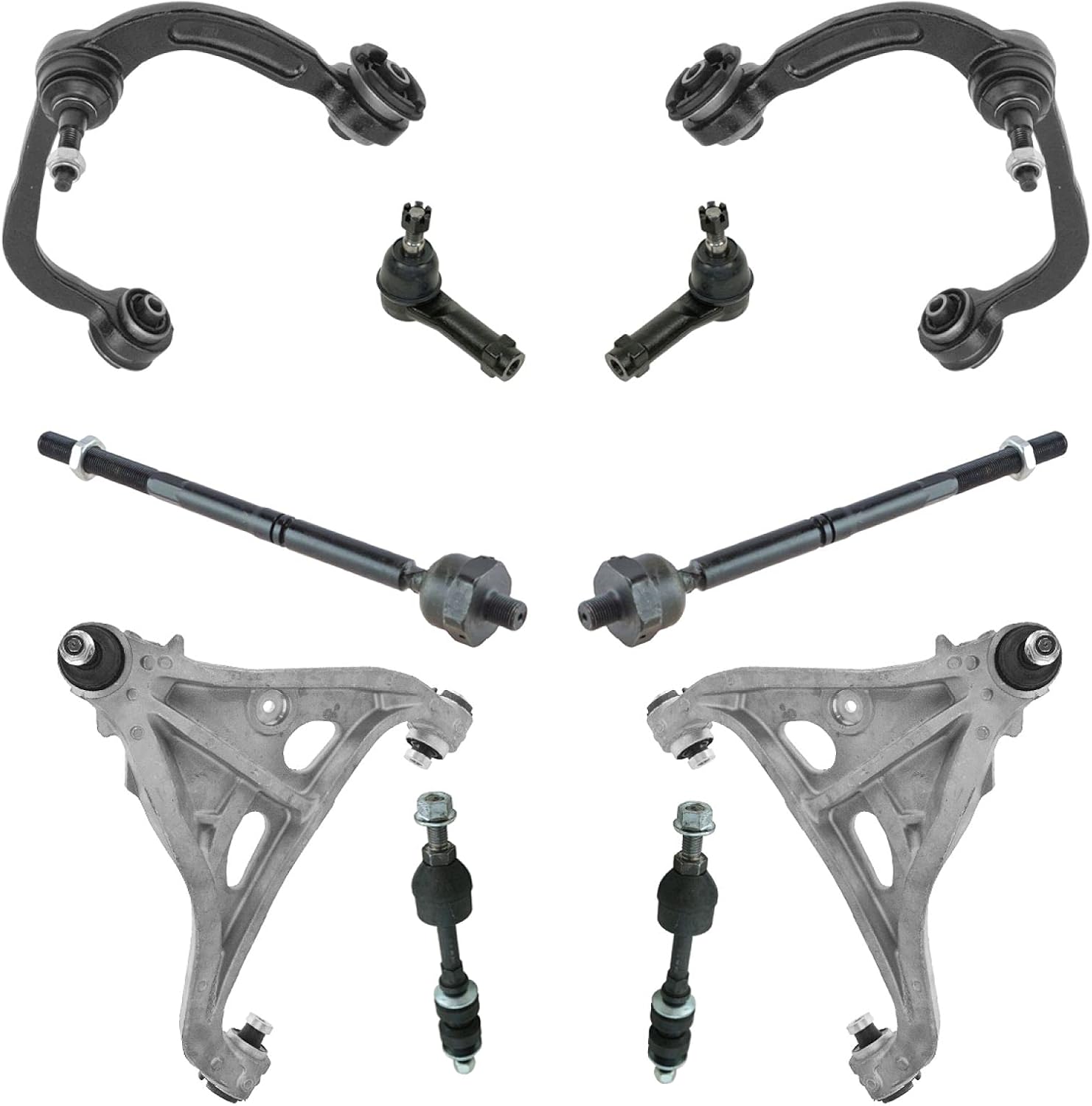 TRQ Front Steering & Suspension Kit for 2005-2008 Ford F-150