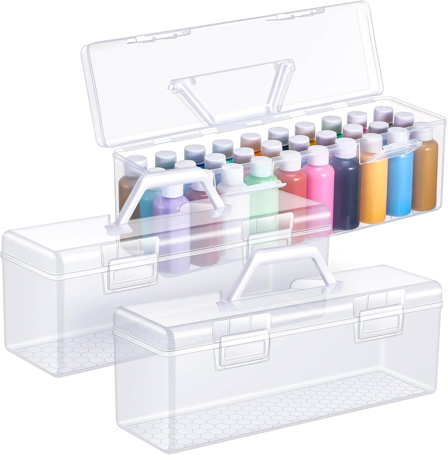 Acrylic Paint Storage Box for 2 Fl. oz Paints - 3 Pack