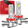 LASFIT BEAM H11 Bulbs 6000K Cool White - Super Bright Fog Lights