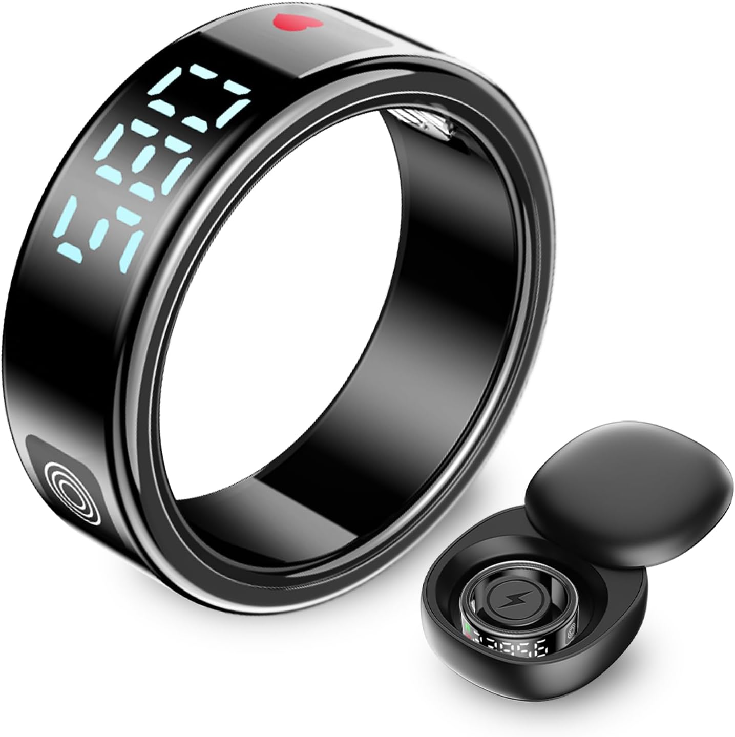 Vital Health Smart Ring: Sleep, Oxygen, Heart Rate + TikTok Control