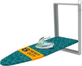 Wall Mounted Ironing Board 36.2 in x 12.2 in - Compact Fold Down Space