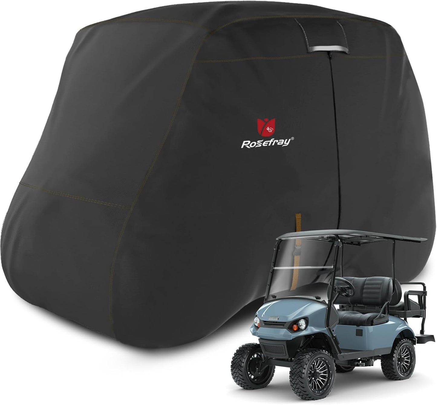 Rosefray Waterproof Golf Cart Cover for Club Car and More