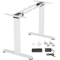Claiks Dual Motor Standing Desk Frame - Electric T-Shaped Adjustable