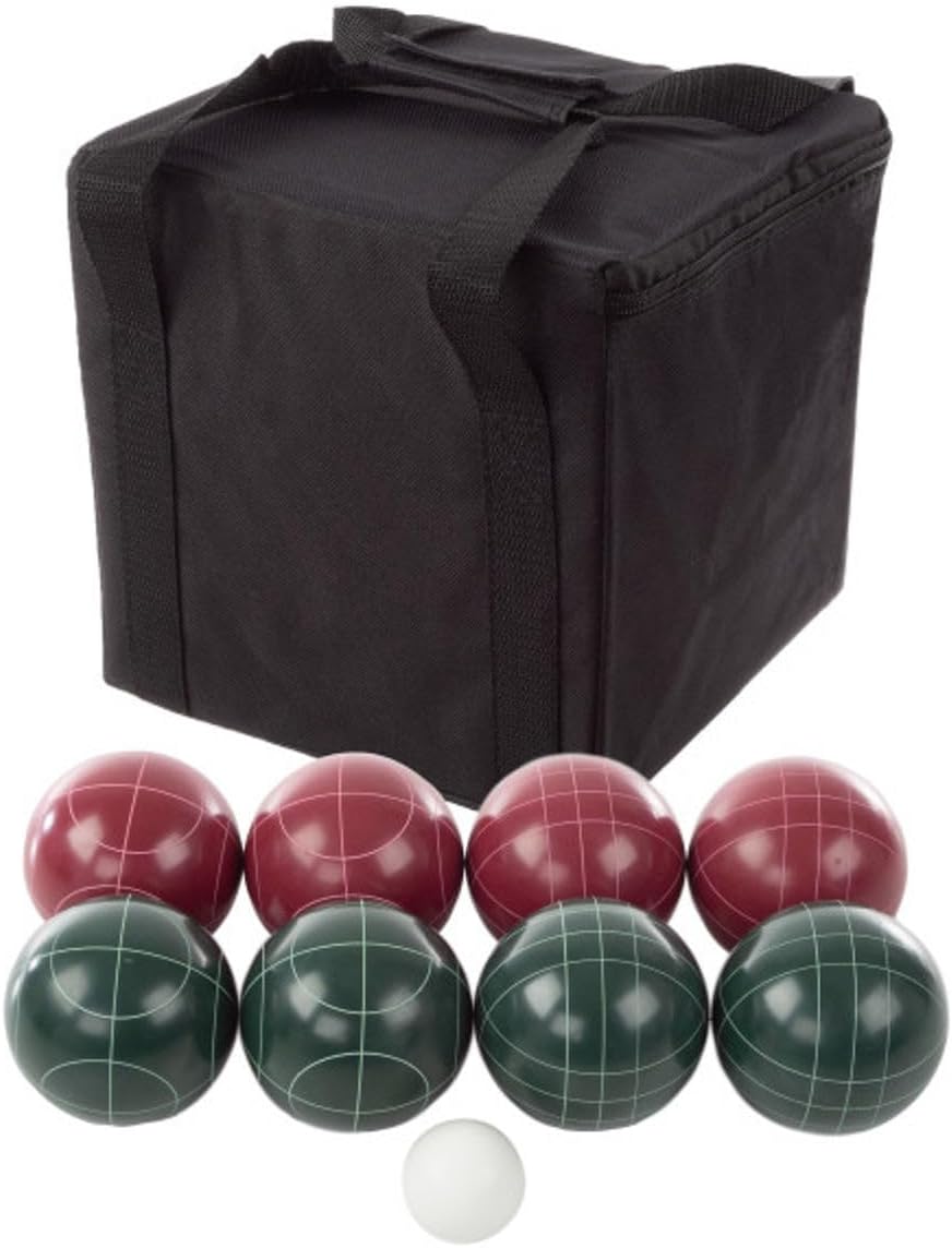 Regulation Size Bocce Ball Set for Backyard and Beach Fun