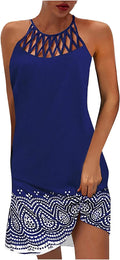 Summer Dresses for Women Halter Neck A-line Sundress - Lightweight Out