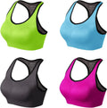 Match Racerback Sports Bras for Women - Padded Seamless Support skiing