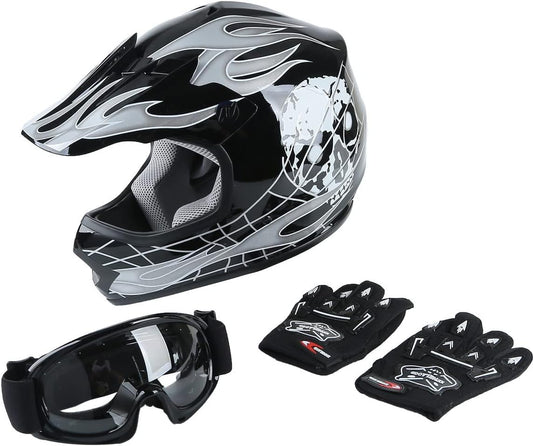 XFMT Youth Motocross Helmet Set - Safety & Style!