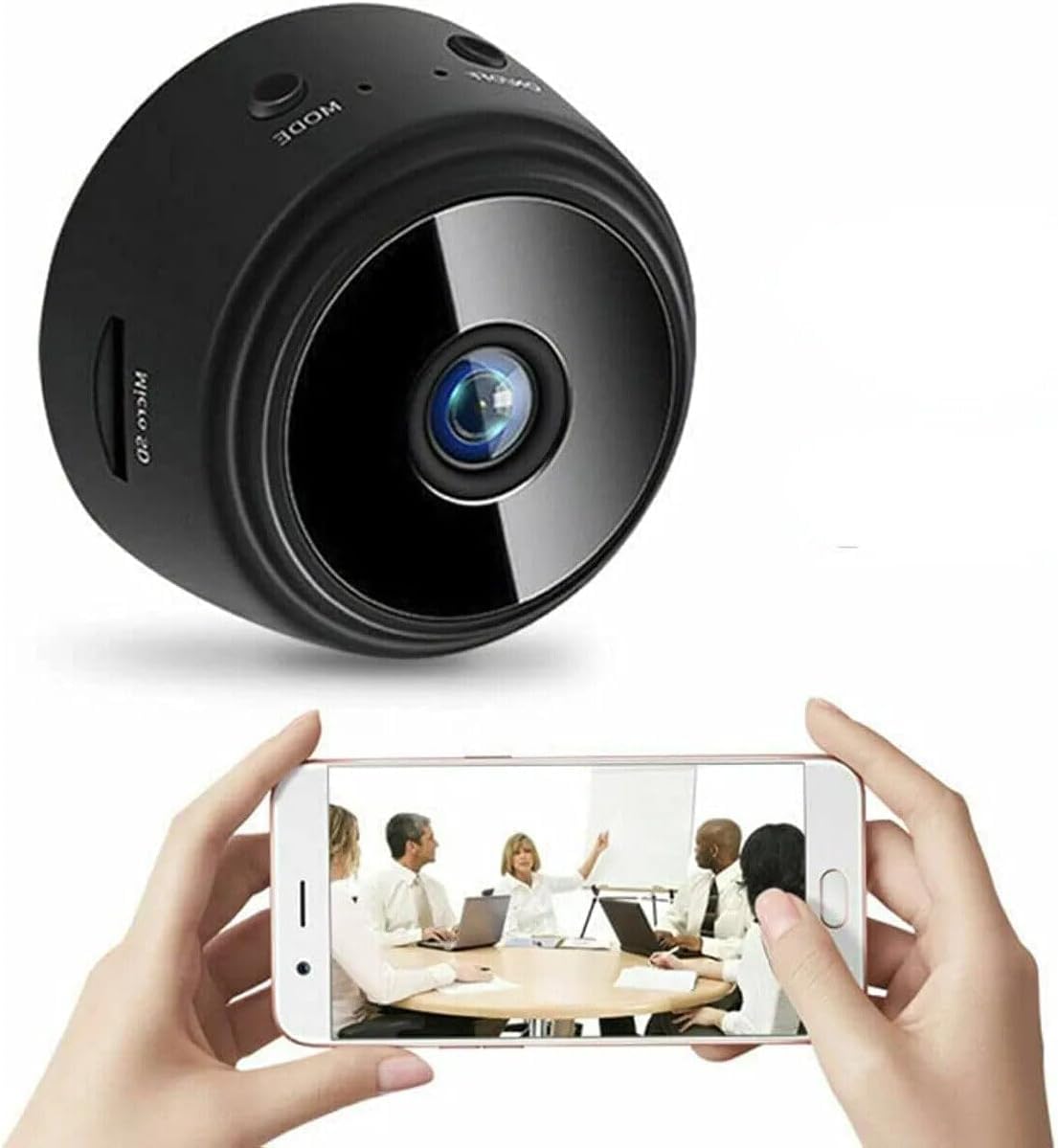Enzemit Mini Camera: HD Wireless Security Cam