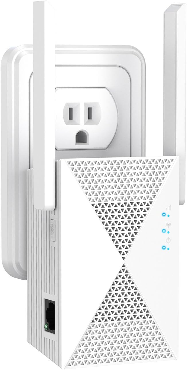 WiFi Extender Signal Booster for Home and Outdoor Use
