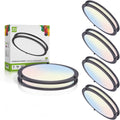 ASD LED 18 in Round Flush Mount Light Fixture - 3CCT, Dimmable