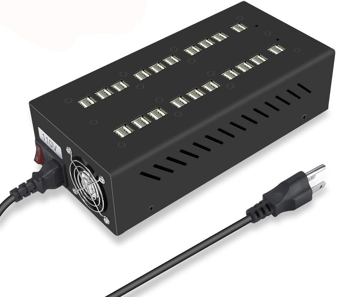 Smart 40-Port USB Charger for Fast Device Charging