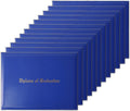 Diploma Holder 8.5x11 Imprinted Diploma of Graduation - Royal Blue