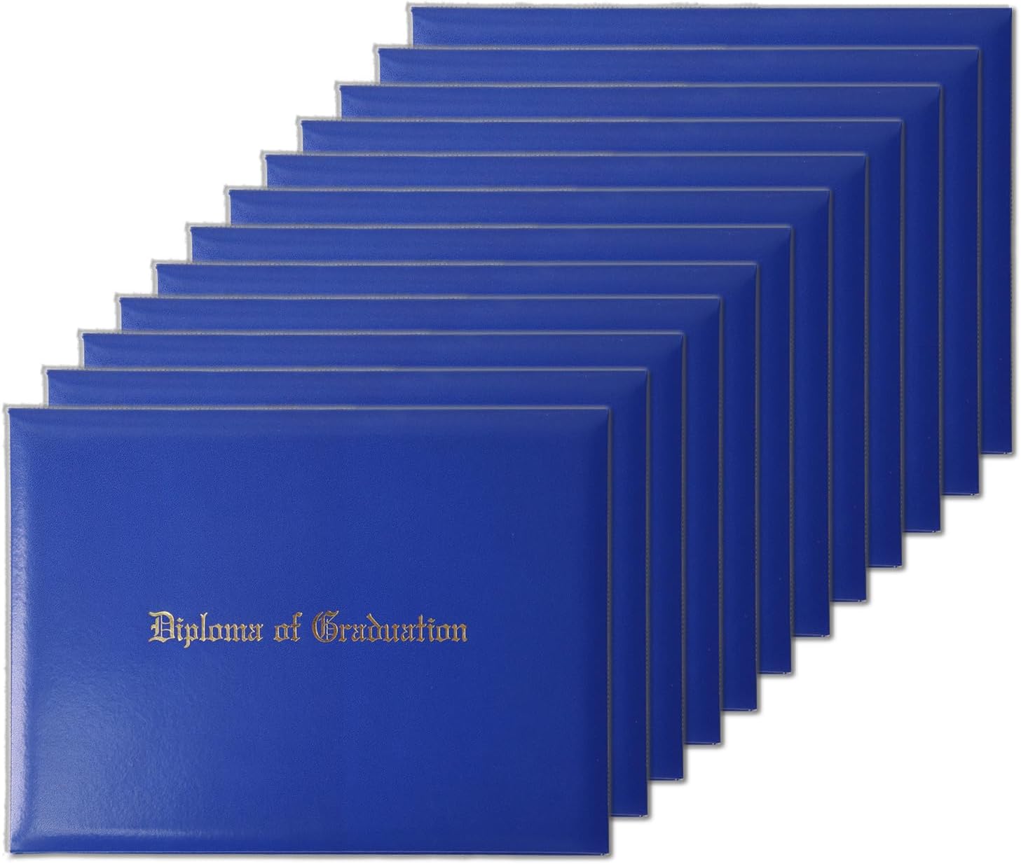 Diploma Holder for Graduation Certifications, Royal Blue, 12-Pack