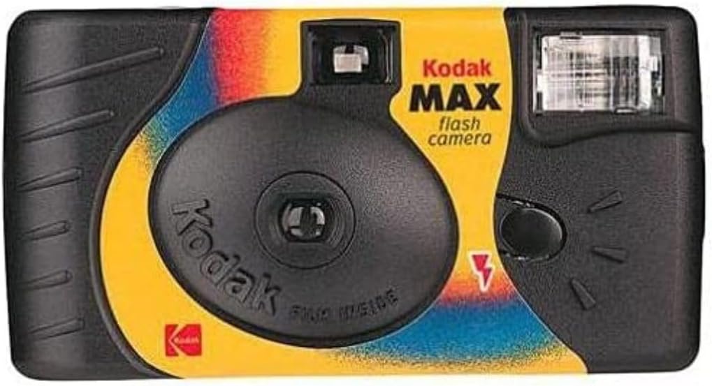 Kodak Single Use Camera with 27 Shots and Powerful Flash