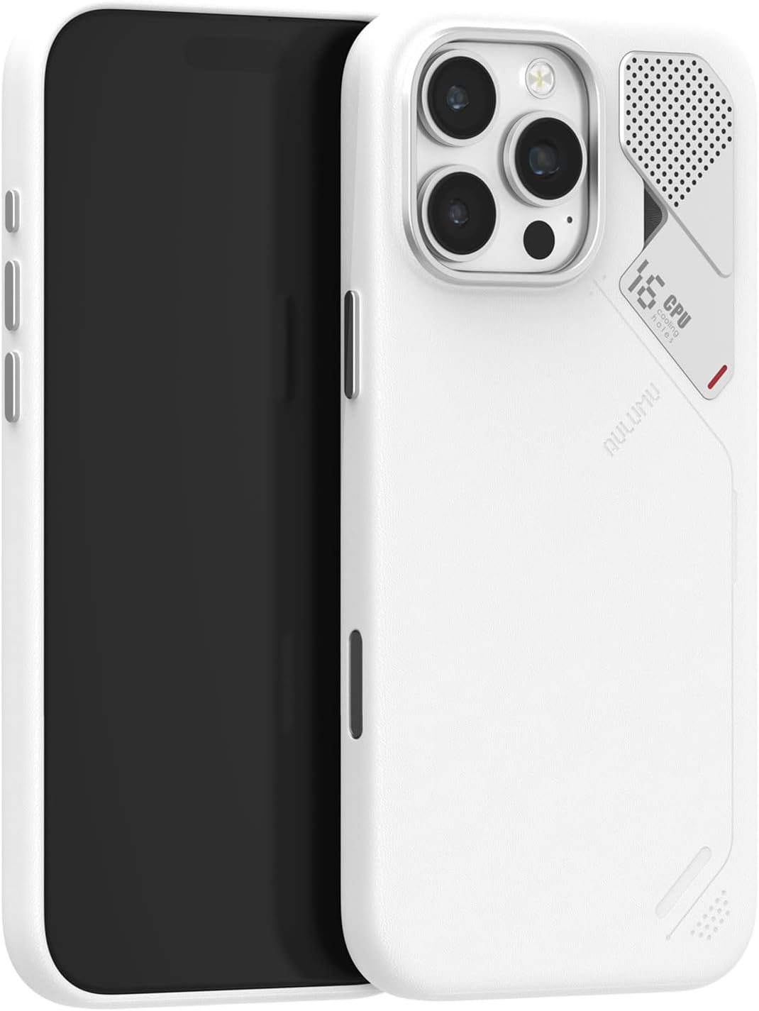 Aulumu A16 Vegan Leather Cooling Case for iPhone 16 Pro Max