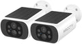 Solar Security Camera Outdoor Wireless 4MP - Continuous Solar Power