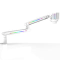 IXTECH RGB Low Profile Boom Arm for Mic - Sleek Adjustable Stand