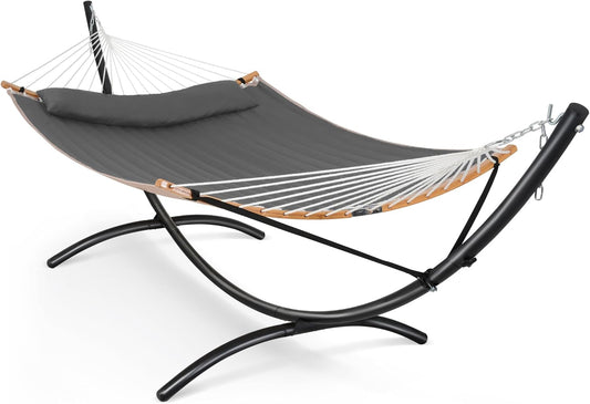 Portable Hammock with Stand for Outdoor Relaxation and Comfort