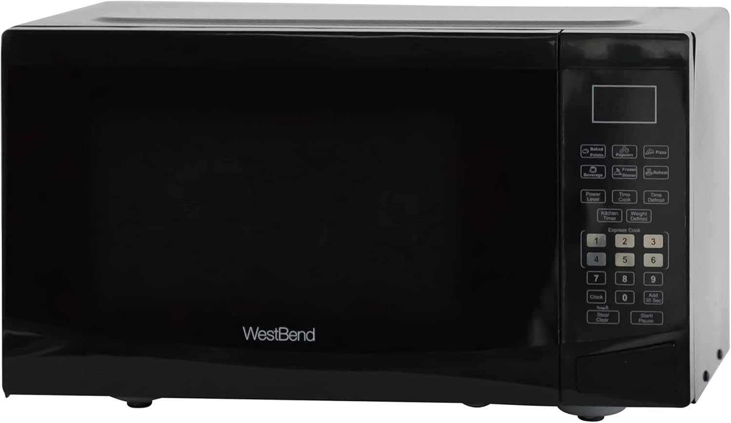West Bend 900W Microwave Oven - 6 Pre Cooking Settings