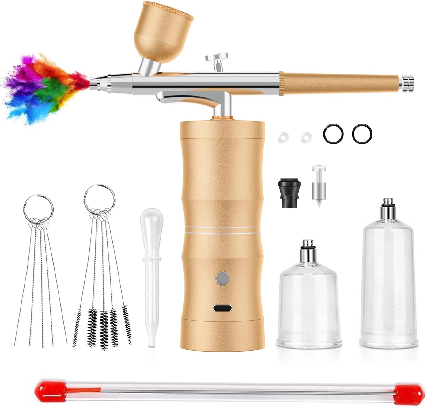Portable Cordless Airbrush Kit - Ultimate Precision & Versatility