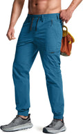 CQR Men's Lightweight Vent Hiking Pants for Training - Breathable