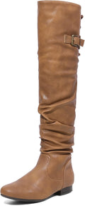 DREAM PAIRS Women's Suede Over The Knee Thigh High Winter