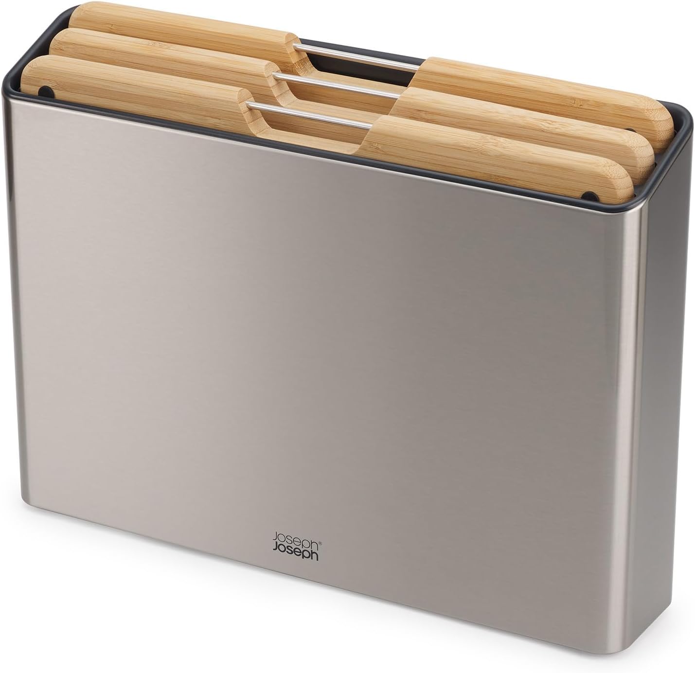 Joseph Joseph Folio Premium Bamboo Cutting Board Set for Kitchen