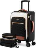 LOVEVOOK 20 Inch Women's Carry-On Luggage with TSA Lock for Travel